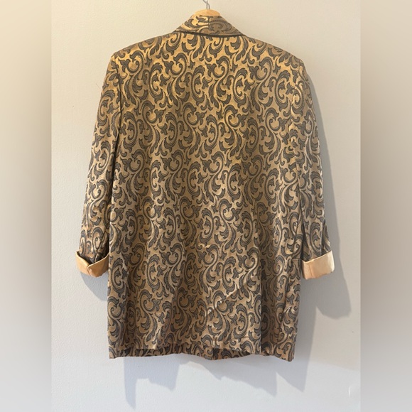Vintage Kensington Square Brocade Blazer – Made in USA – Size Medium - Picture 4 of 5